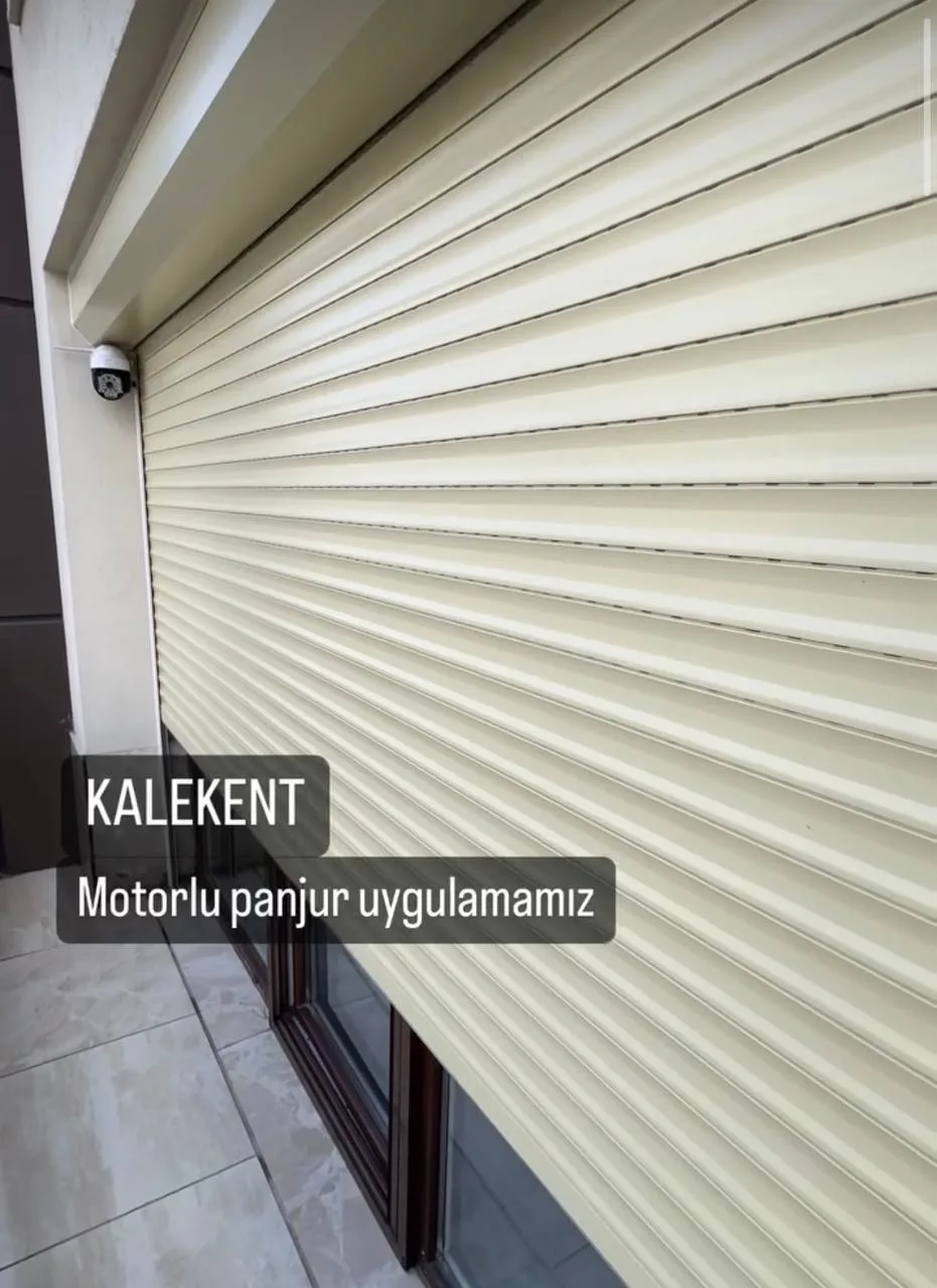 Motorlu panjur uygulaması